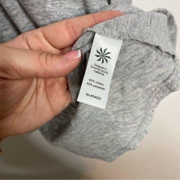 Athleta Gray Racerback Tank - Picture 6 of 8